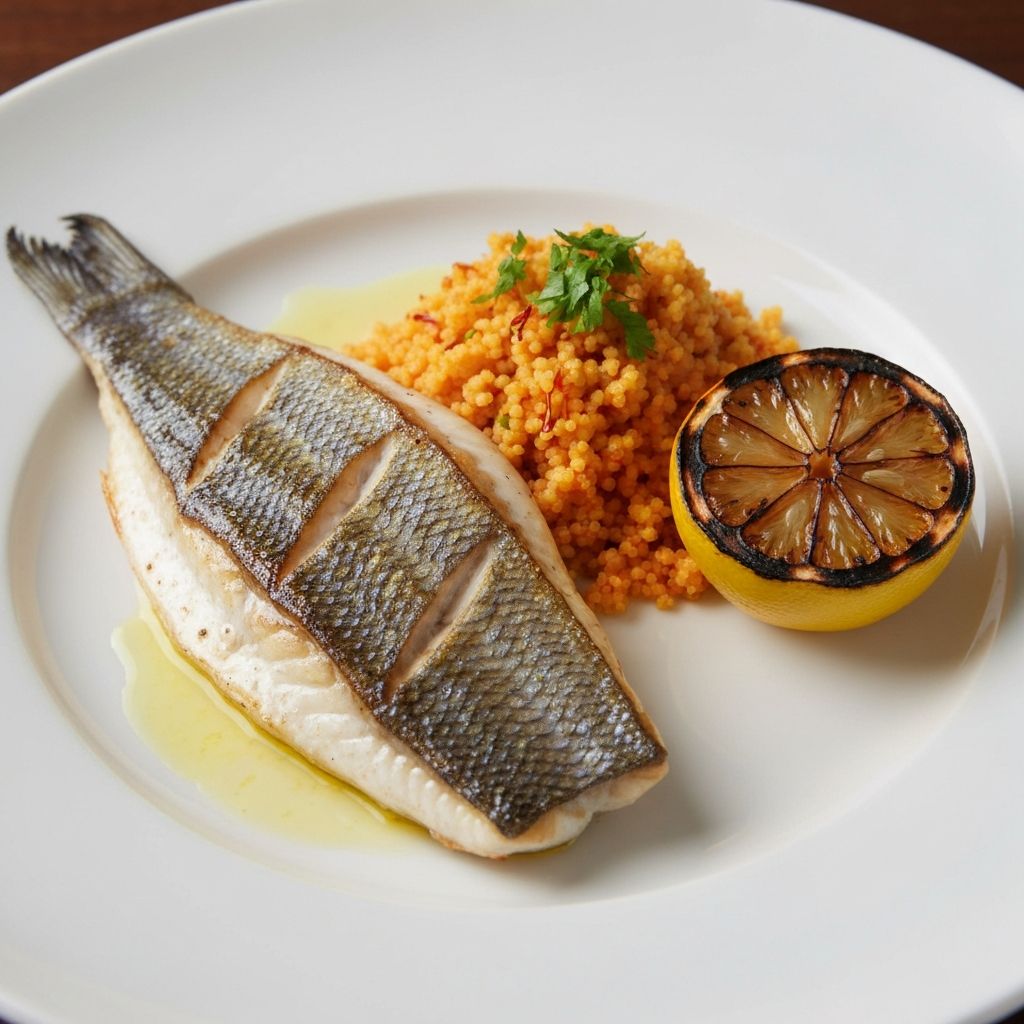 Pan-Seared Branzino