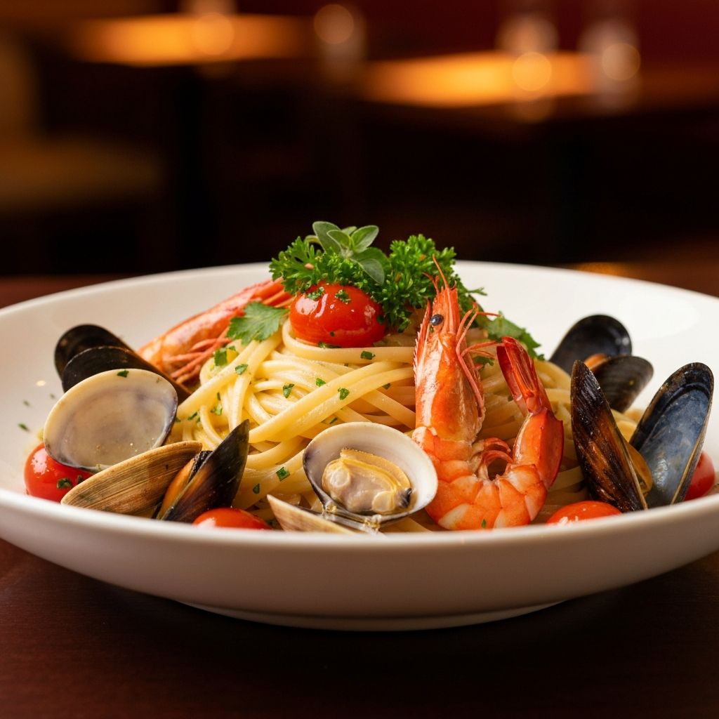 Seafood Linguine